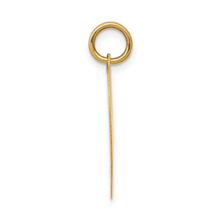 14k Yellow Gold Happy Birthday Heart Disc Charm