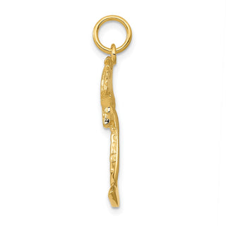 14k Yellow Gold Palm Tree Charm