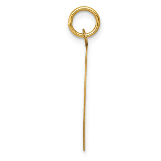 14k Yellow Gold Las Vegas Disc Charm
