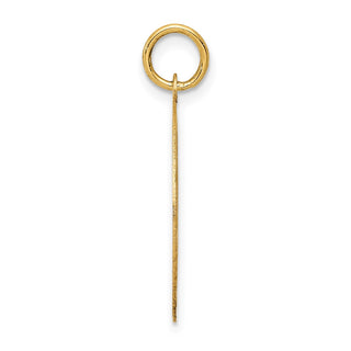 14k Yellow Gold Merry Christmas Disc Charm A4124/L
