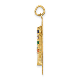 14k Yellow Gold Tree Of Life Charm
