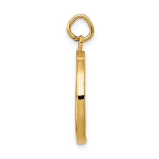 14k Yellow Gold Chicago Skyline Charm