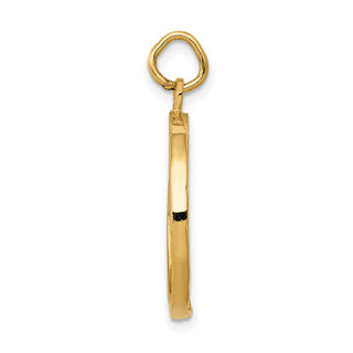 14k Yellow Gold Chicago Skyline Charm