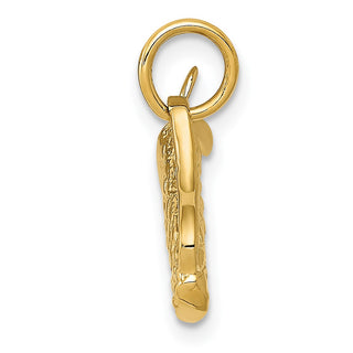 14k Yellow Gold 3-D Golf Bag Charm A7107