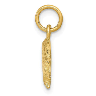 14k Yellow Gold Beaver Charm