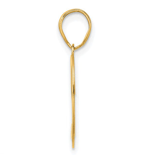 14k Yellow Gold Polished Number 29 Pendant