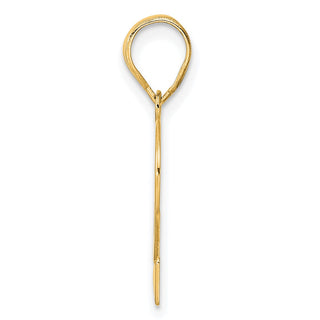 14k Yellow Gold Polished Number 32 Pendant