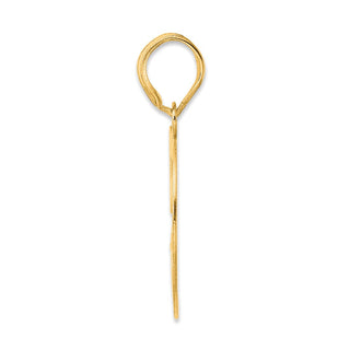 14k Yellow Gold Polished Number 59 Pendant