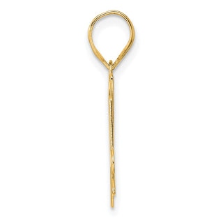 14k Yellow Gold Polished Number 94 Pendant