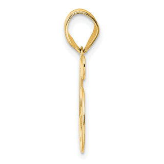 14k Yellow Gold Polished Number 95 Pendant