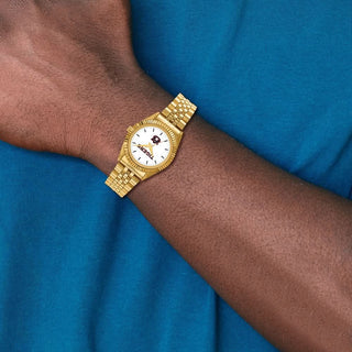 LogoArt Auburn University Pro Gold-tone Gents Quartz Watch
