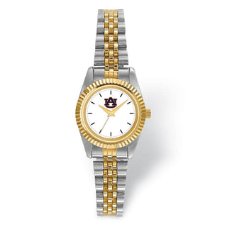 LogoArt Auburn University Pro Two-tone Ladies Quartz Watch