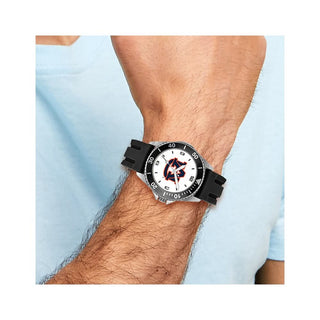 LogoArt Auburn University Collegiate Gents Silicone Strap Quartz Watch