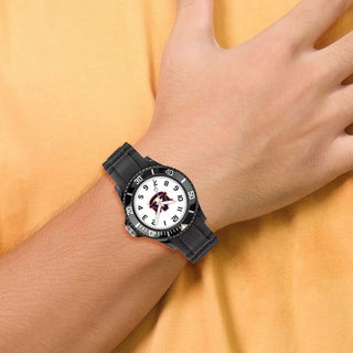 LogoArt Auburn University Scholastic Silicone Strap Quartz Watch