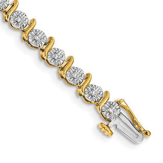 14k Yellow Gold Diamond Bracelet BM4642-038-YA