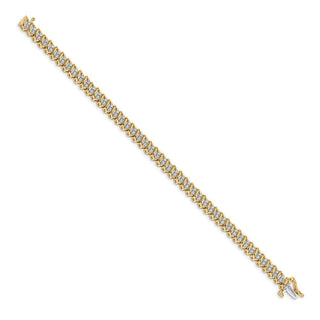 14k Yellow Gold Diamond Bracelet BM4645-100-YA