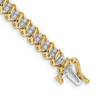14k Yellow Gold Diamond Bracelet BM4645-100-YA