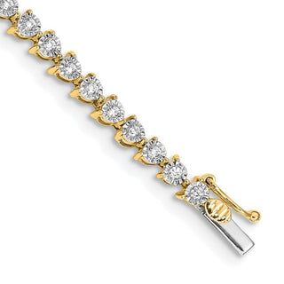 14k Yellow Gold Diamond Bracelet BM4655-100-YA