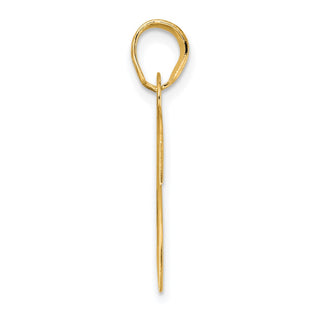 14k Yellow Gold Polished Block Number 29 Pendant