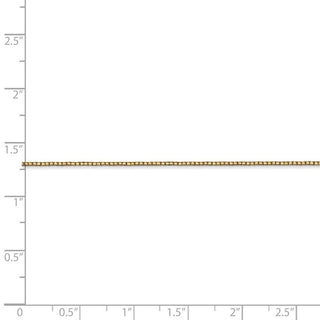 9" 14k Yellow Gold .90mm Box Chain Anklet