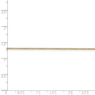 24" 14k Yellow Gold .9mm Box with Spring Ring Clasp Chain Necklace