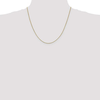 20" 14k Yellow Gold .95mm Box Chain Necklace