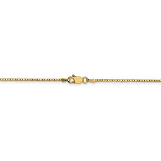 8" 14k Yellow Gold 1.05mm Box Chain Bracelet