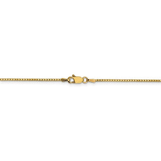 20" 14k Yellow Gold 1.05mm Box Chain Necklace