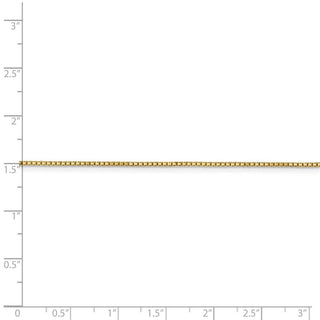 9" 14k Yellow Gold 1.05mm Box Chain Anklet