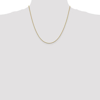 20" 14k Yellow Gold 1.05mm Box Chain Necklace