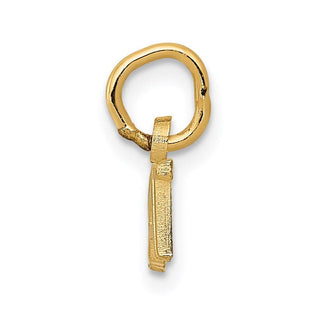 14k Yellow Gold Polished Brat Charm