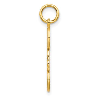 14k Yellow Gold Dad Charm