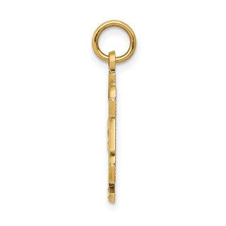 14k Yellow Gold #1 Dad Charm C1071