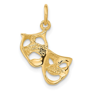 14k Yellow Gold Comedy/Tragedy Charm C1088