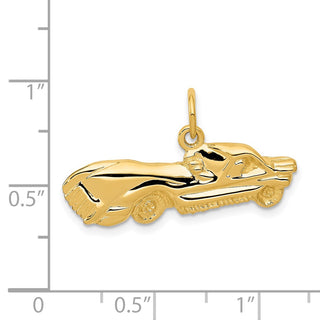 14k Yellow Gold Sports Car Charm C1106
