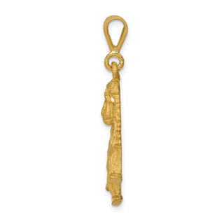14k Yellow Gold Lion Pendant C1153