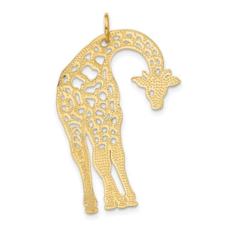 14k Yellow Gold Giraffe Charm C1163