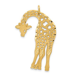 14k Yellow Gold Giraffe Charm C1163