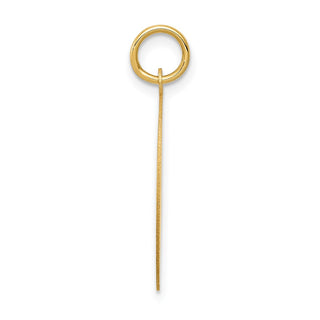 14k Yellow Gold WRESTLING Disc Charm