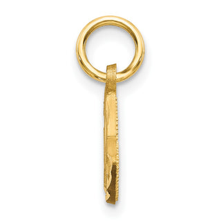 14k Yellow Gold Praying Hands Charm C1304