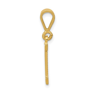 14k Yellow Gold Initial I Pendant C1449-I