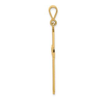 14k Yellow Gold Cross Pendant C1467