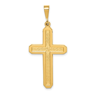 14k Yellow Gold Cross Pendant C1467