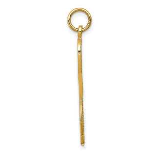 14K Yellow Gold Ankh Cross Charm C1475