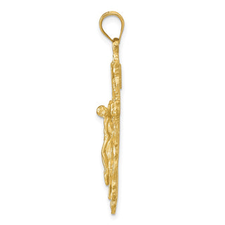 14k Yellow Gold Crucifix Pendant C152