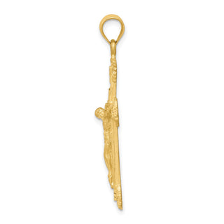 14k Yellow Gold Crucifix Pendant C157