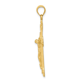 14k Yellow Gold Crucifix Pendant C157