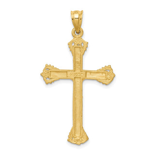 14k Yellow Gold Crucifix Pendant C157
