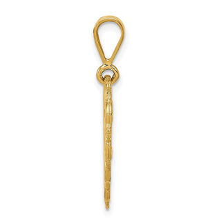 14k Yellow Gold Reversible SWEET 16 Charm C1669