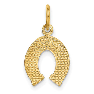 14k Yellow Gold Horseshoe Charm C1738